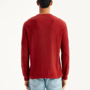 Men's Textured Slim Fit T-Shirt